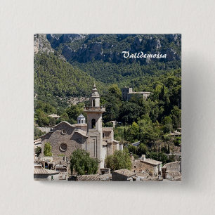 Bóton Quadrado 5.08cm Valldemossa
