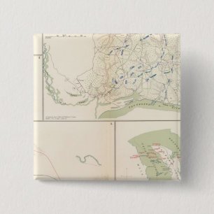 Bóton Quadrado 5.08cm Valverde, Shiloh, Ft Craig, Ilha Roanoke