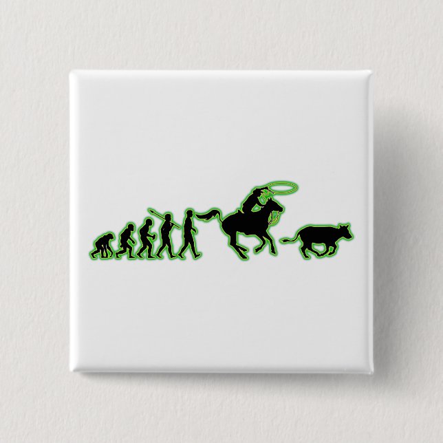 Bóton Quadrado 5.08cm Vaqueiro (Frente)