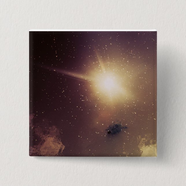 Bóton Quadrado 5.08cm Velocidade universal (Frente)