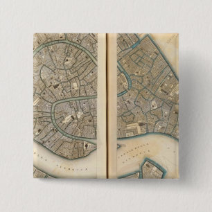 Bóton Quadrado 5.08cm Veneza Venedig