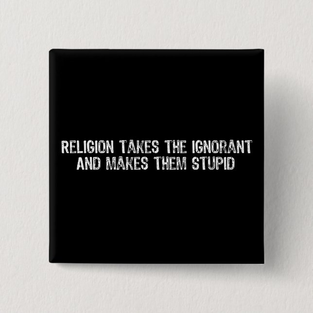 Bóton Quadrado 5.08cm Verdade do respiradouro da boca (Frente)