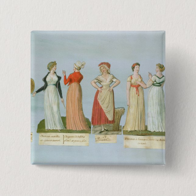 Bóton Quadrado 5.08cm Vestidos e trajes na moda (Frente)