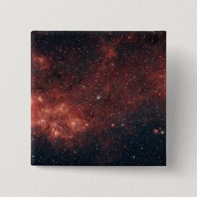 Bóton Quadrado 5.08cm Via Látea Galaxy (Frente)