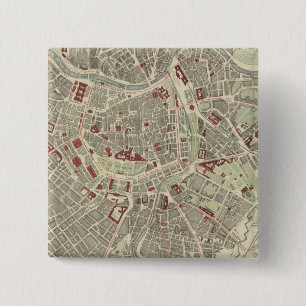 Bóton Quadrado 5.08cm Viena