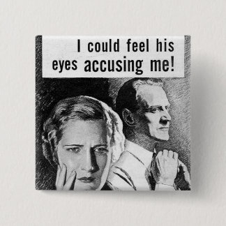 Bóton Quadrado 5.08cm Vintage Paranoia