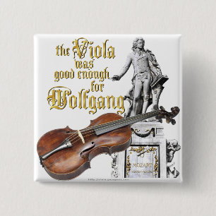 Bóton Quadrado 5.08cm Viola & Mozart