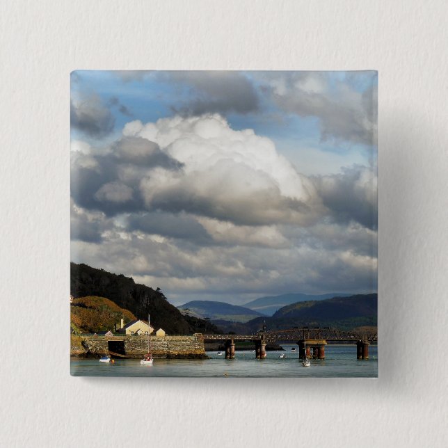 BÓTON QUADRADO 5.08CM VISÕES DAS PAREDES (Frente)