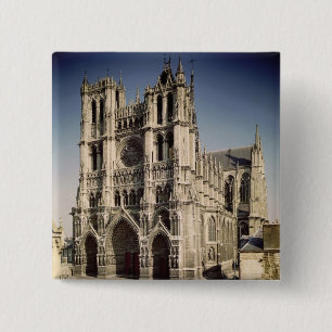 Bóton Quadrado 5.08cm Vista da fachada ocidental, c.1220-70