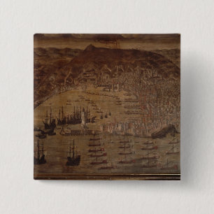 Bóton Quadrado 5.08cm Vista de Genoa