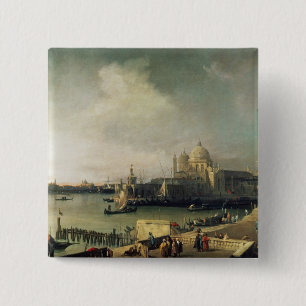 Bóton Quadrado 5.08cm Vista de Veneza
