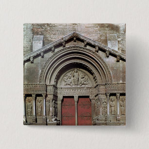 Bóton Quadrado 5.08cm Vista do portal