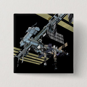 Bóton Quadrado 5.08cm Vista gerada por computador 13