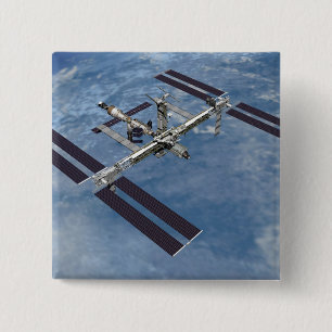 Bóton Quadrado 5.08cm Vista gerada por computador 22