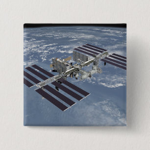 Bóton Quadrado 5.08cm Vista gerada por computador 27