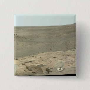 Bóton Quadrado 5.08cm Vista panorâmica de Marte 2