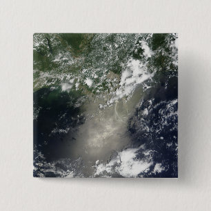 Bóton Quadrado 5.08cm Vista satélite das raias e das fitas do óleo