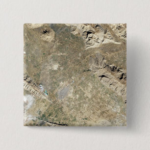 Bóton Quadrado 5.08cm Vista satélite de Persepolis