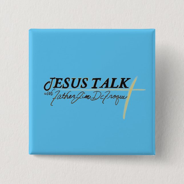 Bóton Quadrado 5.08cm Você está no Botão Quadrado? (Frente)