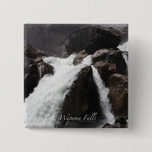 Bóton Quadrado 5.08cm Wapama cai botão