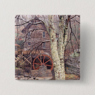 Bóton Quadrado 5.08cm Waterwheel