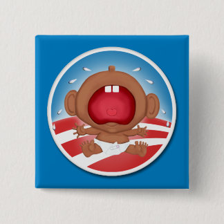 Bóton Quadrado 5.08cm Whiner no chefe