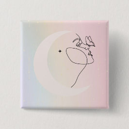 Bóton Quadrado 5.08cm Woman