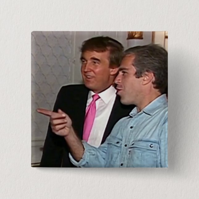 Bóton Quadrado 5.08cm 'Wonderful Secret' Button (Frente)