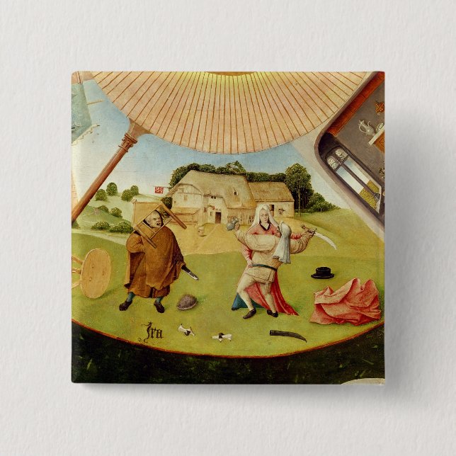 Bóton Quadrado 5.08cm Wrath (Frente)