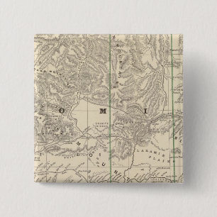 Bóton Quadrado 5.08cm Wyoming 2