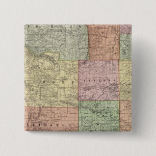 Bóton Quadrado 5.08cm Wyoming 3