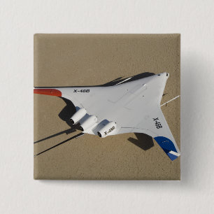 Bóton Quadrado 5.08cm X-48B misturou o veículo aéreo desvirilizado cor