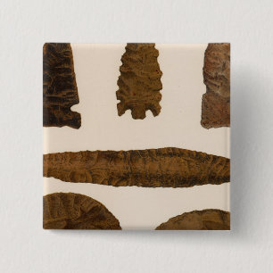 Bóton Quadrado 5.08cm XVI Stone implementa, Novo México