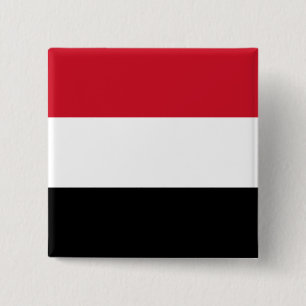 Bóton Quadrado 5.08cm Yemeni Flag