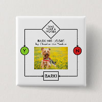 Yorkshire Terrier Barking Logic Nome Personalizado