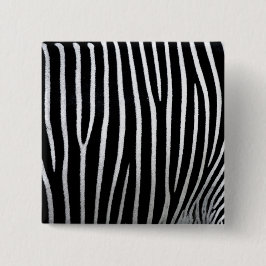 Bóton Quadrado 5.08cm Zebra Skin