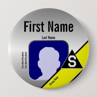 Bóton Redondo 10.16cm 401st 2016 crachás da reunião