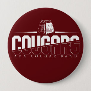Bóton Redondo 10.16cm Ada Cougar Button
