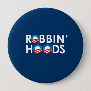 BÓTON REDONDO 10.16CM ANTI-OBAMA - CAPAS DE ROBBIN