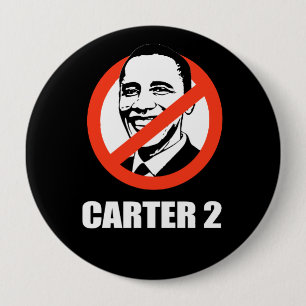 Bóton Redondo 10.16cm Anti-Obama - carter 2