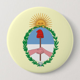 Bóton Redondo 10.16cm Argentina, Argentina