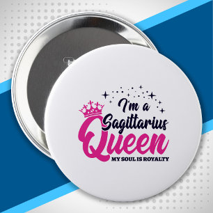 Bóton Redondo 10.16cm Astrologia - Novembro Aniversário Sagitário