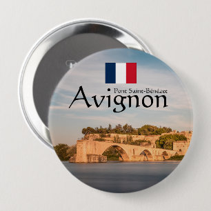 Bóton Redondo 10.16cm Avignon Souvenir