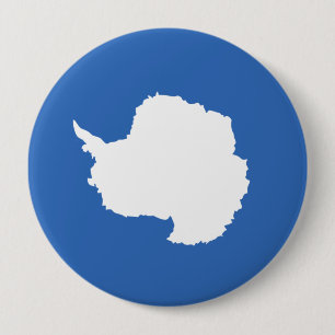 Bóton Redondo 10.16cm Bandeira Antártica