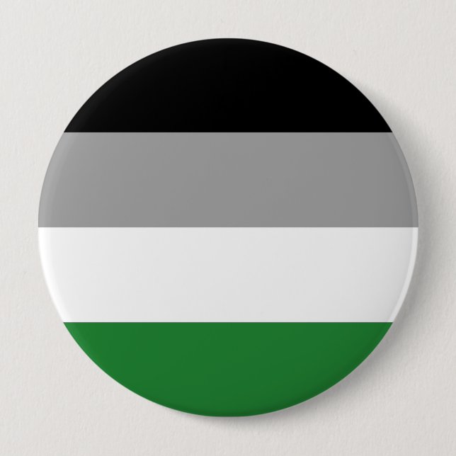 Bóton Redondo 10.16cm Bandeira do Orgulho Androfilia (Frente)