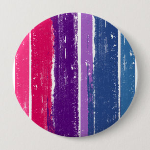 BÓTON REDONDO 10.16CM BAR BISSEXUAL DA TINTA DO ORGULHO