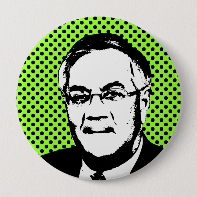 Bóton Redondo 10.16cm Barney Frank (Frente)
