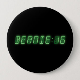 Bóton Redondo 10.16cm Bernie Sanders Time