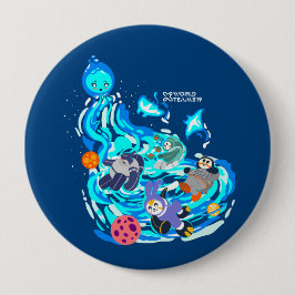 Bóton Redondo 10.16cm Botão X World Team 319-20250305