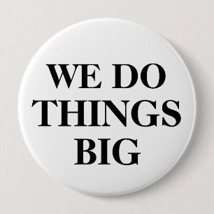 Bóton Redondo 10.16cm Botões da feira profissional